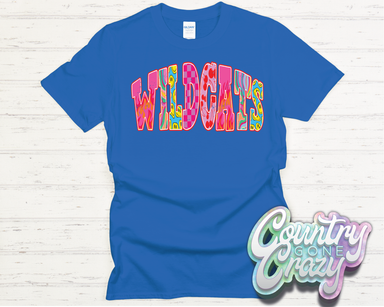 WILDCATS // GOOD VIBES // T-Shirt-Country Gone Crazy-Country Gone Crazy