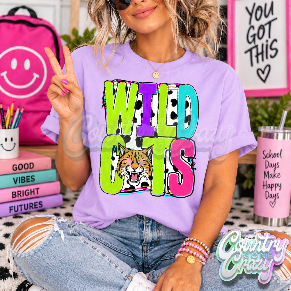 WILDCATS ** COLOR POP ** T-SHIRT