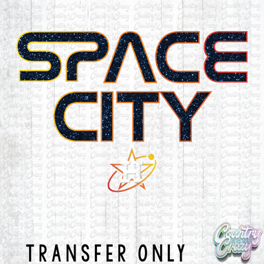 HT1851 • Space City Logo-Country Gone Crazy-Country Gone Crazy