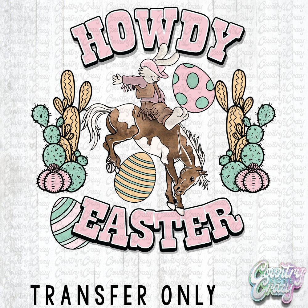 HT3260 • HOWDY EASTER GIRL-Country Gone Crazy-Country Gone Crazy