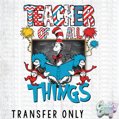 HT3296 • TEACHER OF ALL THINGS-Country Gone Crazy-Country Gone Crazy