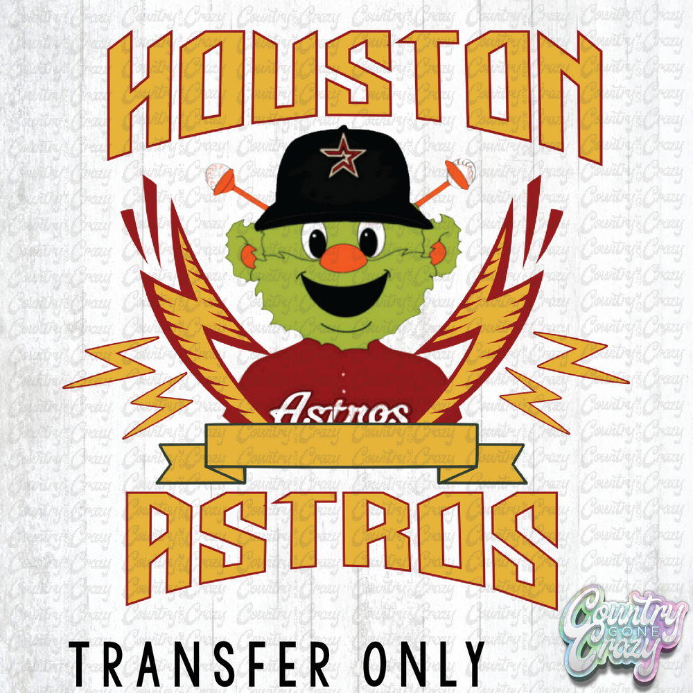 HT3422 • HOUSTON'S BASEBALL MASCOT-Country Gone Crazy-Country Gone Crazy