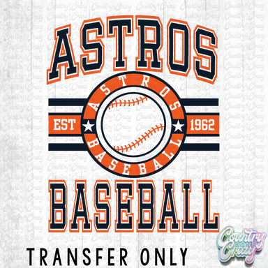 HT3439 • ASTROS BASEBALL-Country Gone Crazy-Country Gone Crazy
