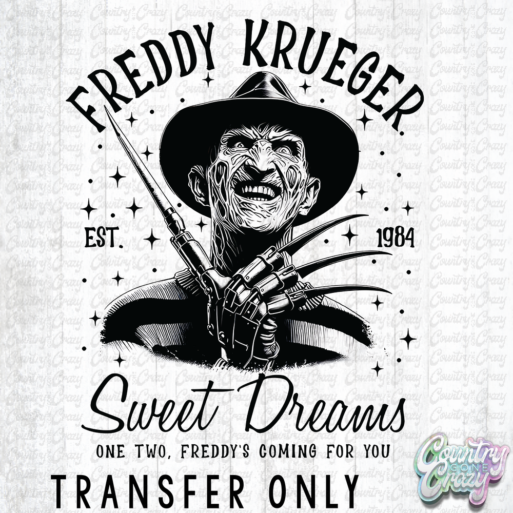 HT3759 • FREDDY KRUEGER-Country Gone Crazy-Country Gone Crazy