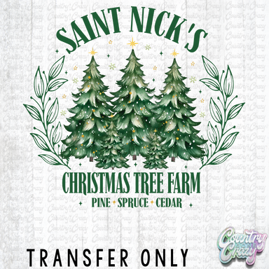 HT3839 • SAINT NICKS CHRISTMAS FARM-Country Gone Crazy-Country Gone Crazy