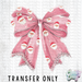 HT3876 • PINK SANTA BOW-Country Gone Crazy-Country Gone Crazy