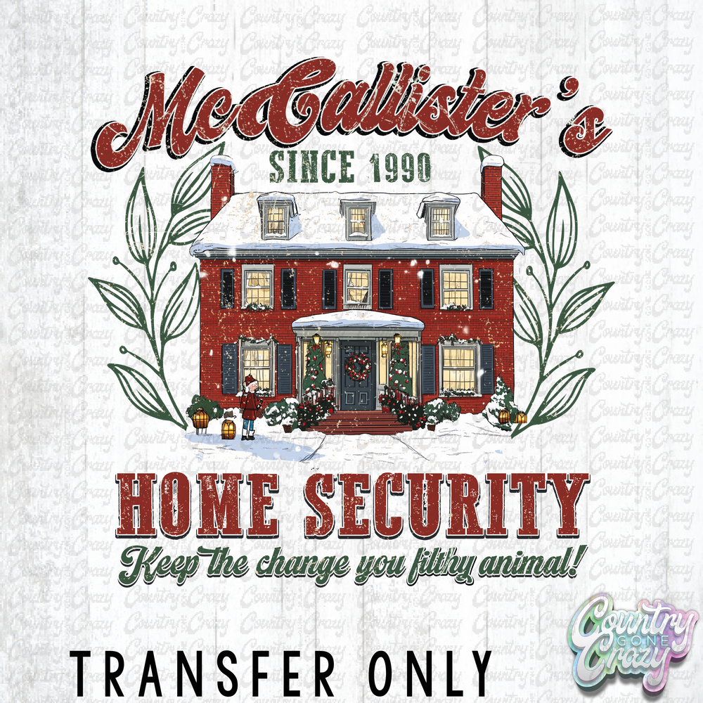 HT3915 • McCALLISTER'S HOME SECURITY-Country Gone Crazy-Country Gone Crazy