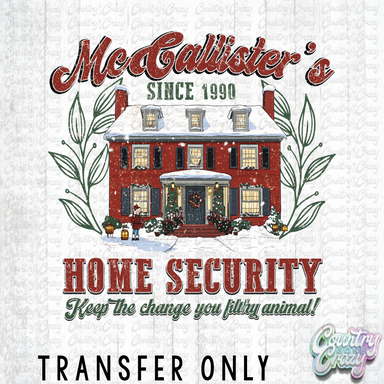 HT3915 • McCALLISTER'S HOME SECURITY-Country Gone Crazy-Country Gone Crazy