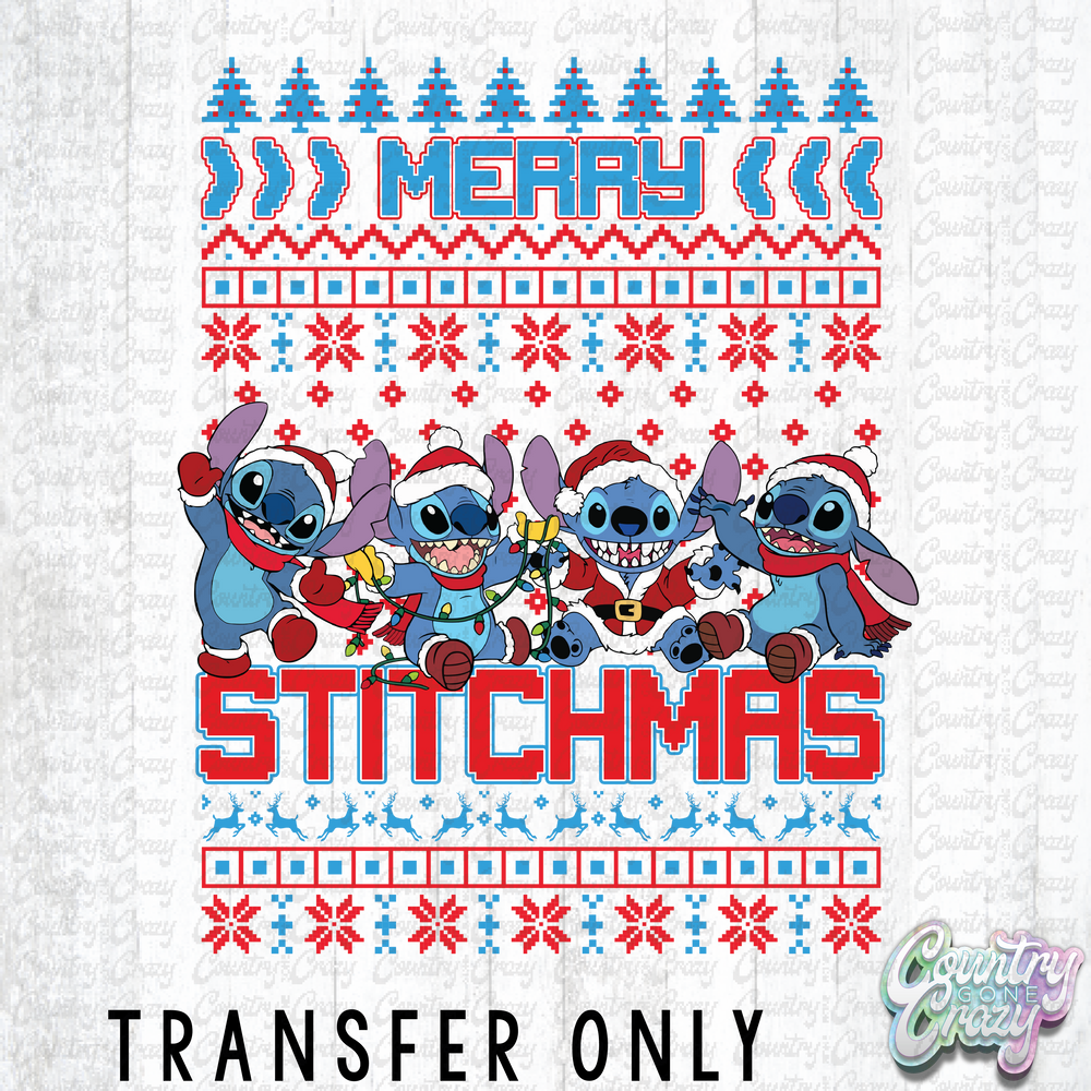 HT3939 • STITCHMAS-Country Gone Crazy-Country Gone Crazy