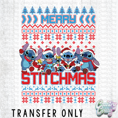 HT3939 • STITCHMAS-Country Gone Crazy-Country Gone Crazy