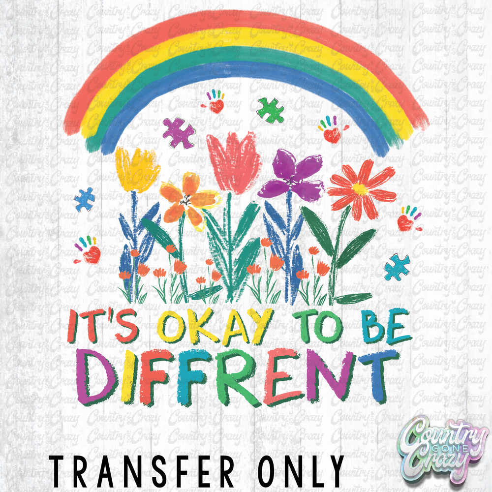 HT4229 • IT'S OKAY TO BE DIFFERENT-Country Gone Crazy-Country Gone Crazy