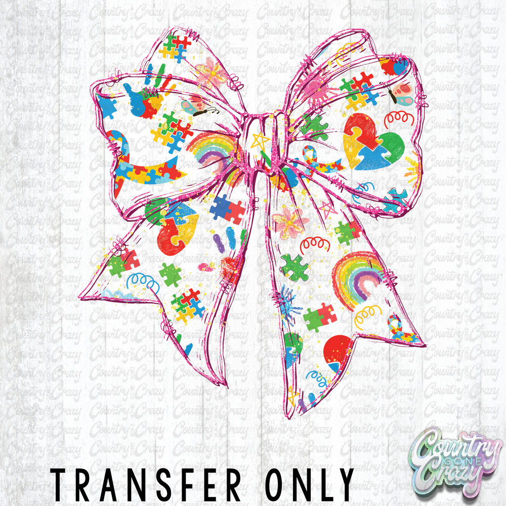 HT4233 • AUTISM BOW-Country Gone Crazy-Country Gone Crazy