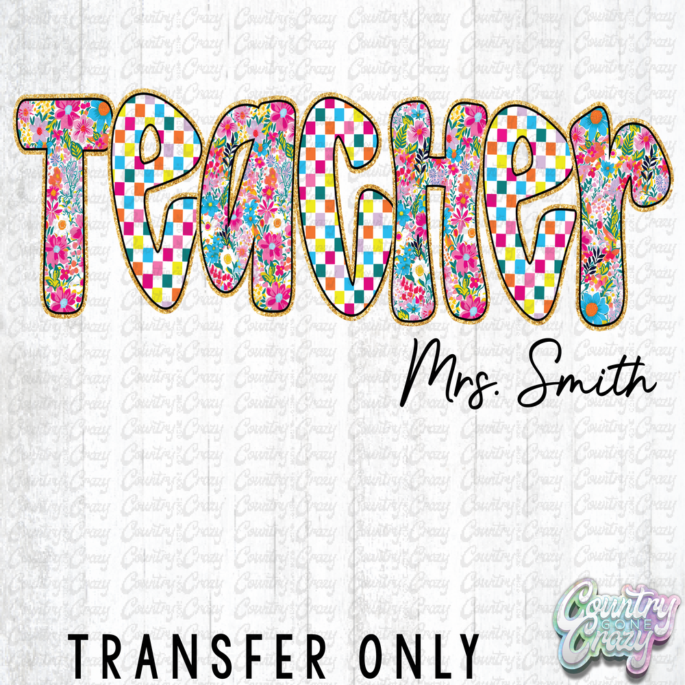 HT4271 • CUSTOM TEACHER-Country Gone Crazy-Country Gone Crazy