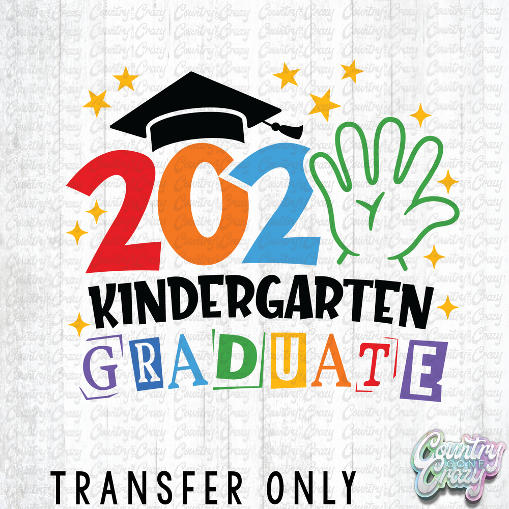 HT4279 • 2025 KINDERGARTEN GRADUATE-Country Gone Crazy-Country Gone Crazy