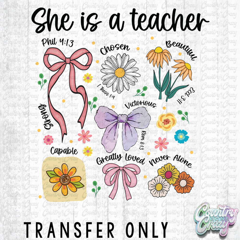 HT4281 • SHE IS TEACHER-Country Gone Crazy-Country Gone Crazy