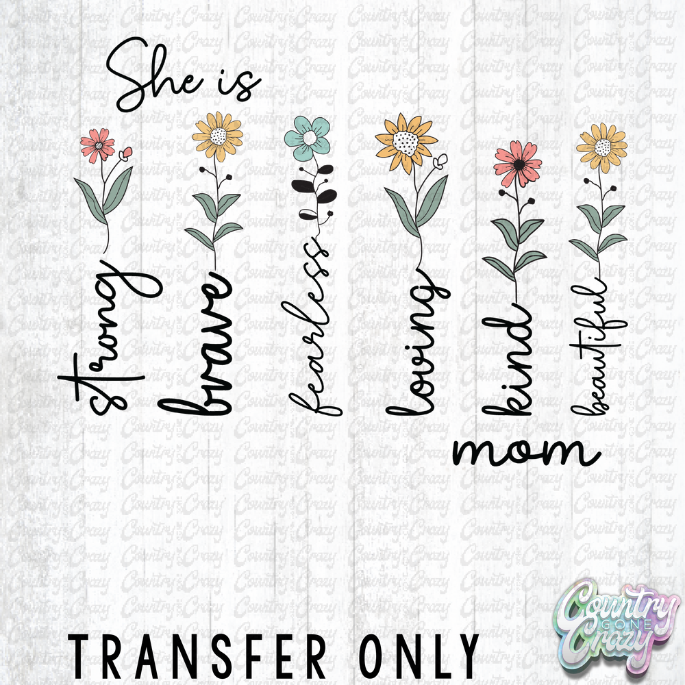 HT4312 • SHE IS MOM-Country Gone Crazy-Country Gone Crazy