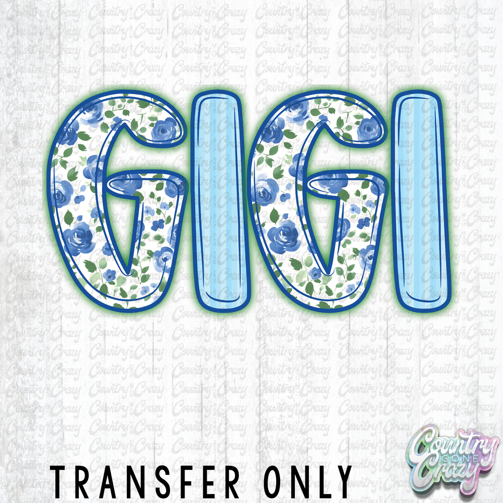 HT4314 • GIGI (BLUE PETAL POP)-Country Gone Crazy-Country Gone Crazy