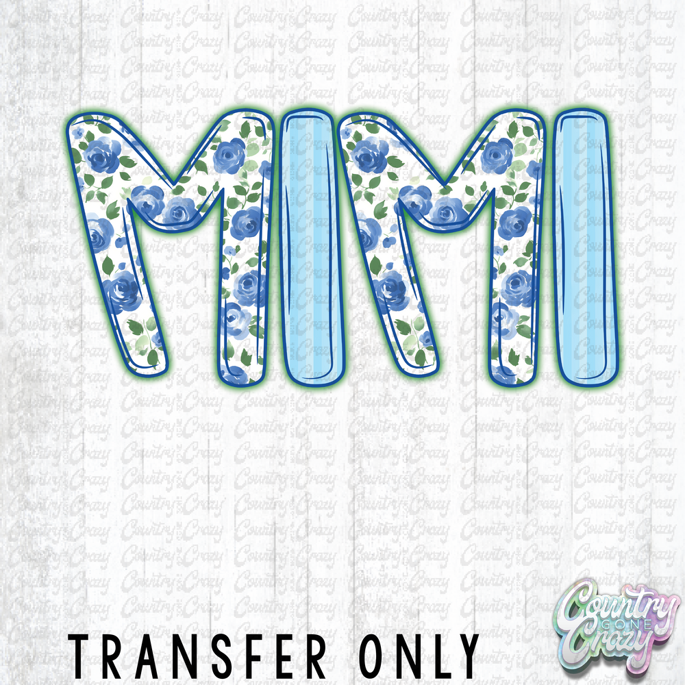 HT4316 • MIMI (BLUE PETAL POP)-Country Gone Crazy-Country Gone Crazy