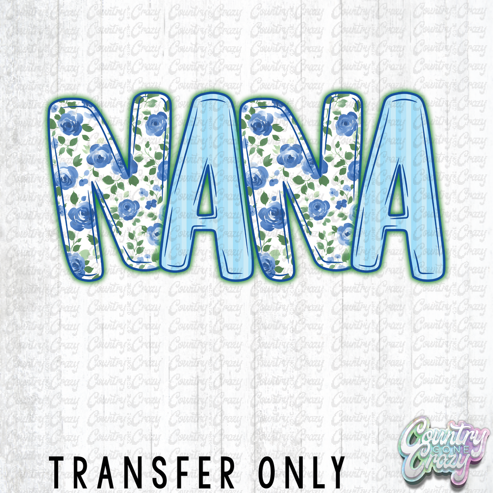 HT4317 • NANA (BLUE PETAL POP)-Country Gone Crazy-Country Gone Crazy