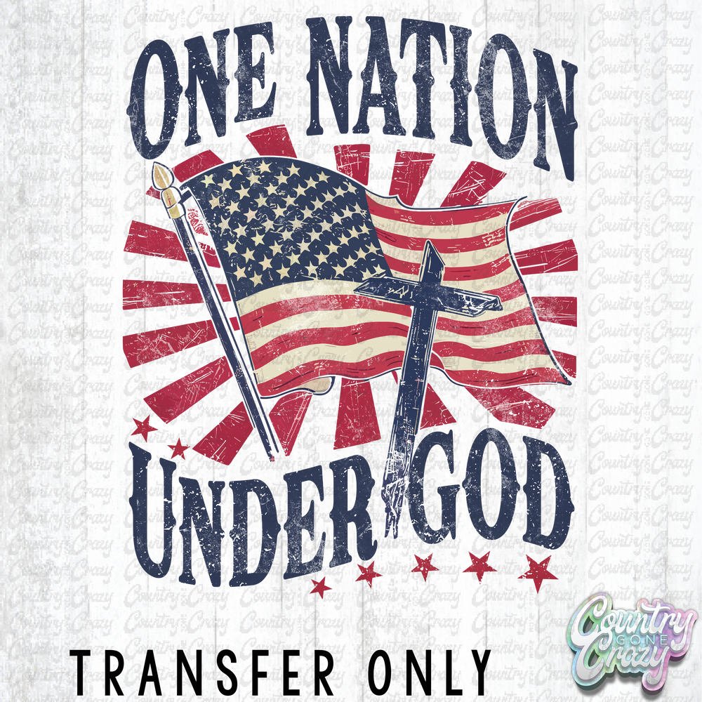 HT4357 • ONE NATION UNDER GOD-Country Gone Crazy-Country Gone Crazy