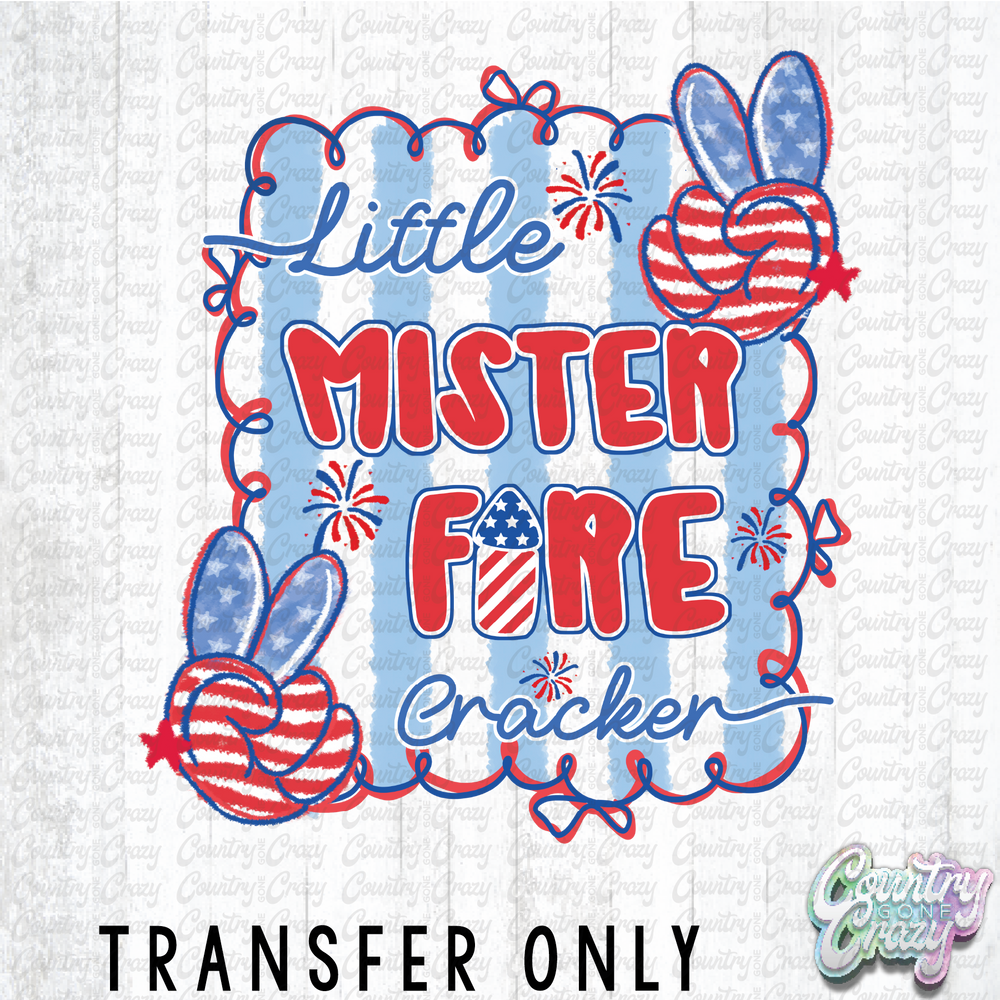 HT4385 • LITTLE MISTER FIRE CRACKER-Country Gone Crazy-Country Gone Crazy