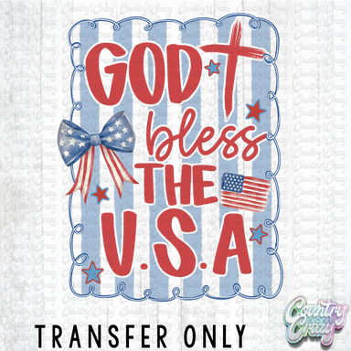 HT4396 • GOD BLESS THE U.S.A-Country Gone Crazy-Country Gone Crazy