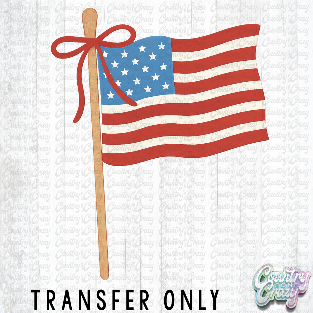 HT4397 • AMERICAN FLAG-Country Gone Crazy-Country Gone Crazy