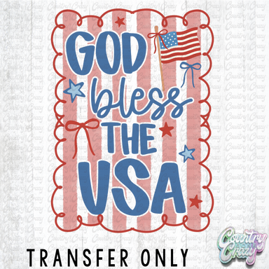 HT4398 • GOD BLESS THE USA-Country Gone Crazy-Country Gone Crazy