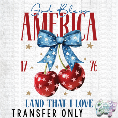 HT4402 • GOD BLESS AMERICA LAND THAT I LOVE-Country Gone Crazy-Country Gone Crazy