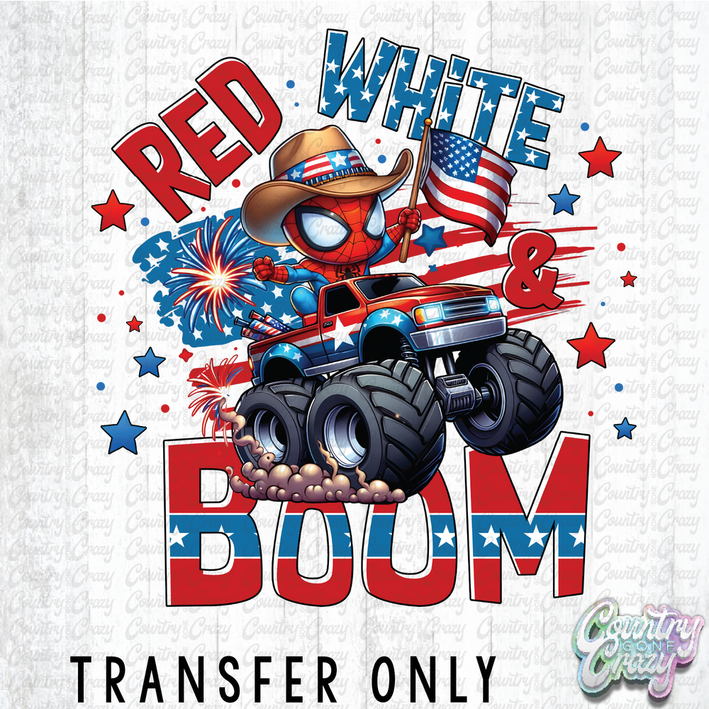 HT4410 • RED WHITE AND BOOM-Country Gone Crazy-Country Gone Crazy