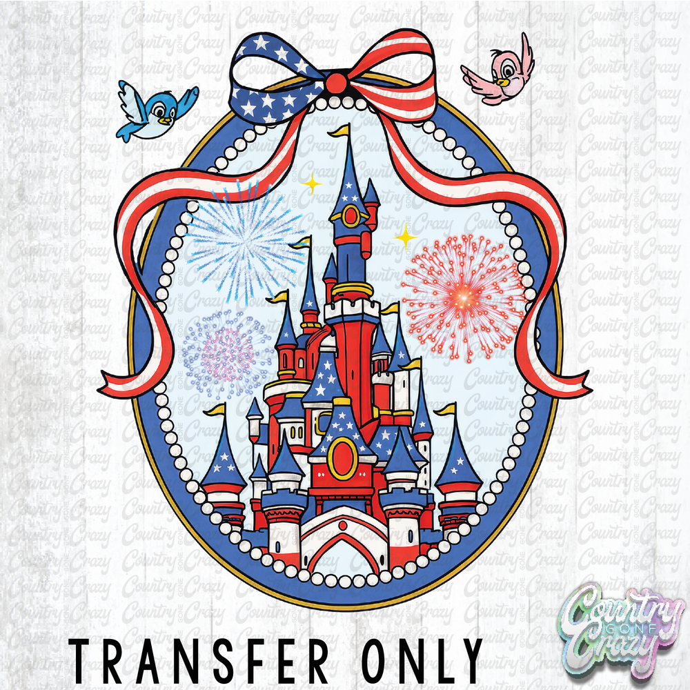 HT4412 • MAGICAL CASTLE 4TH OF JULY-Country Gone Crazy-Country Gone Crazy