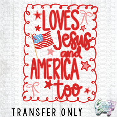 HT4419 • SHE LOVES JESUS-Country Gone Crazy-Country Gone Crazy