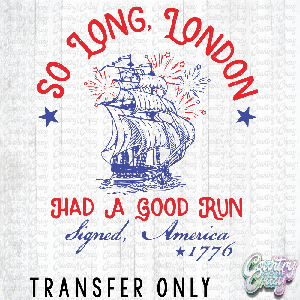 HT4427 • SO LONG LONDON-Country Gone Crazy-Country Gone Crazy