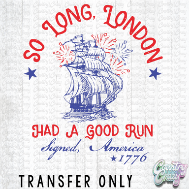 HT4427 • SO LONG LONDON-Country Gone Crazy-Country Gone Crazy