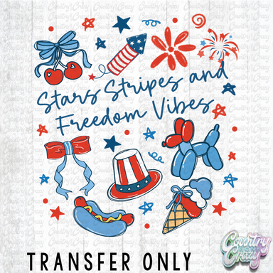 HT4434 • STARS, STRIPES AND FREEDOM VIBES-Country Gone Crazy-Country Gone Crazy