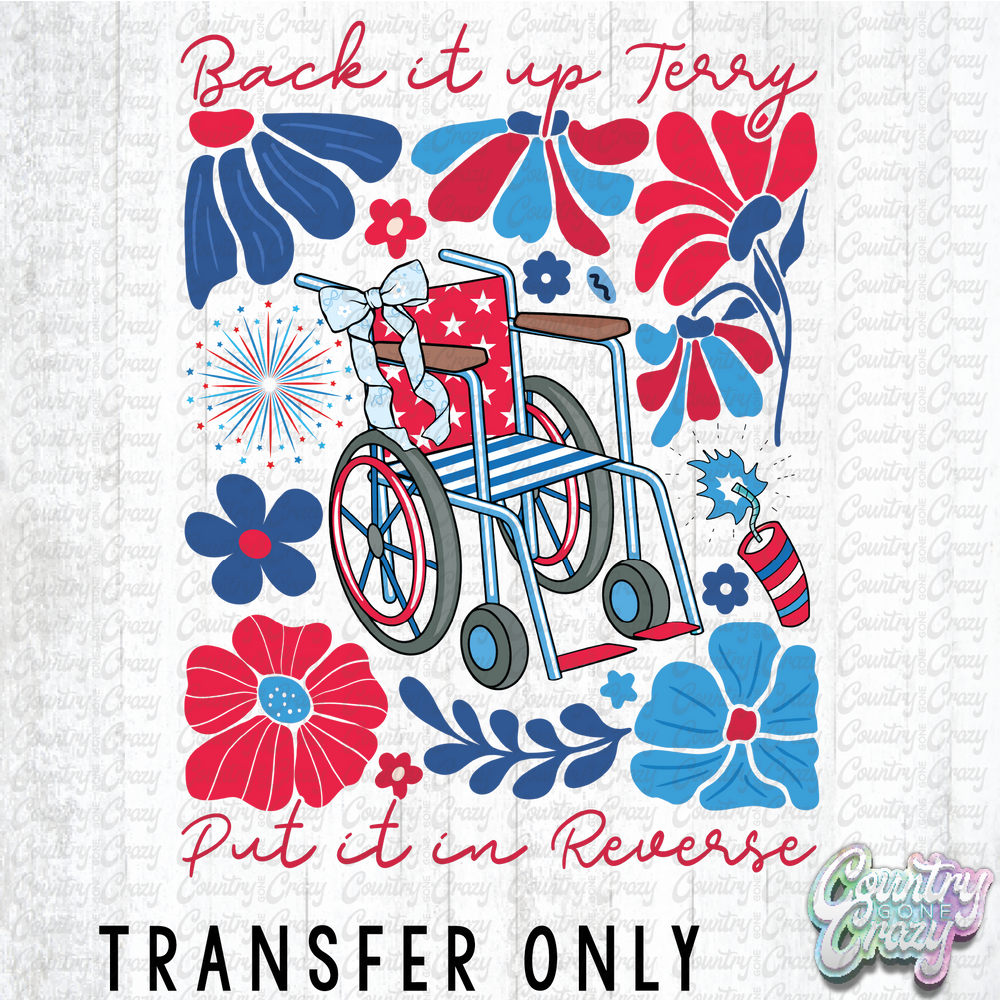 HT4435 • BACK IT UP TERRY-Country Gone Crazy-Country Gone Crazy