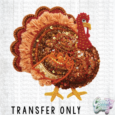 HT4684 • TURKEY SEQUIN YARN-Country Gone Crazy-Country Gone Crazy