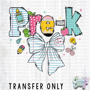 HT4446 • SPIRAL BOW PRE K-Country Gone Crazy-Country Gone Crazy