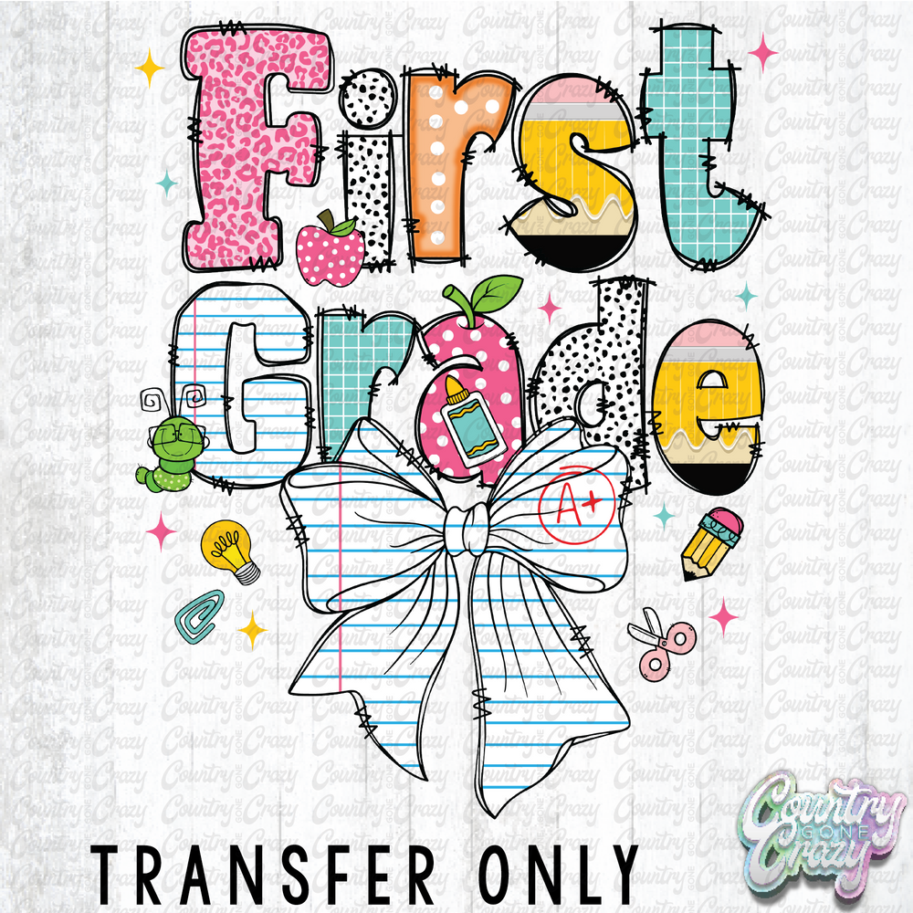 HT4448 • SPIRAL BOW FIRST GRADE-Country Gone Crazy-Country Gone Crazy