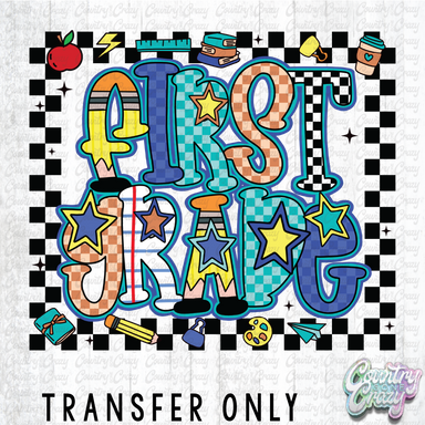 HT4455 • CHECKERED FIRST GRADE-Country Gone Crazy-Country Gone Crazy