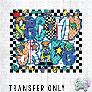 HT4456 • CHECKERED SECOND GRADE-Country Gone Crazy-Country Gone Crazy