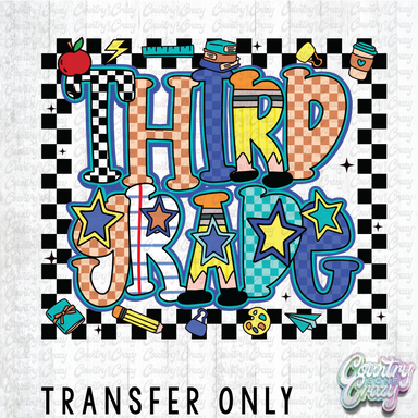 HT4457 • CHECKERED THIRD GRADE-Country Gone Crazy-Country Gone Crazy