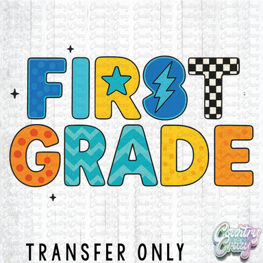 HT4468 • RETRO FIRST GRADE-Country Gone Crazy-Country Gone Crazy