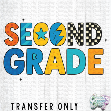 HT4469 • RETRO SECOND GRADE-Country Gone Crazy-Country Gone Crazy