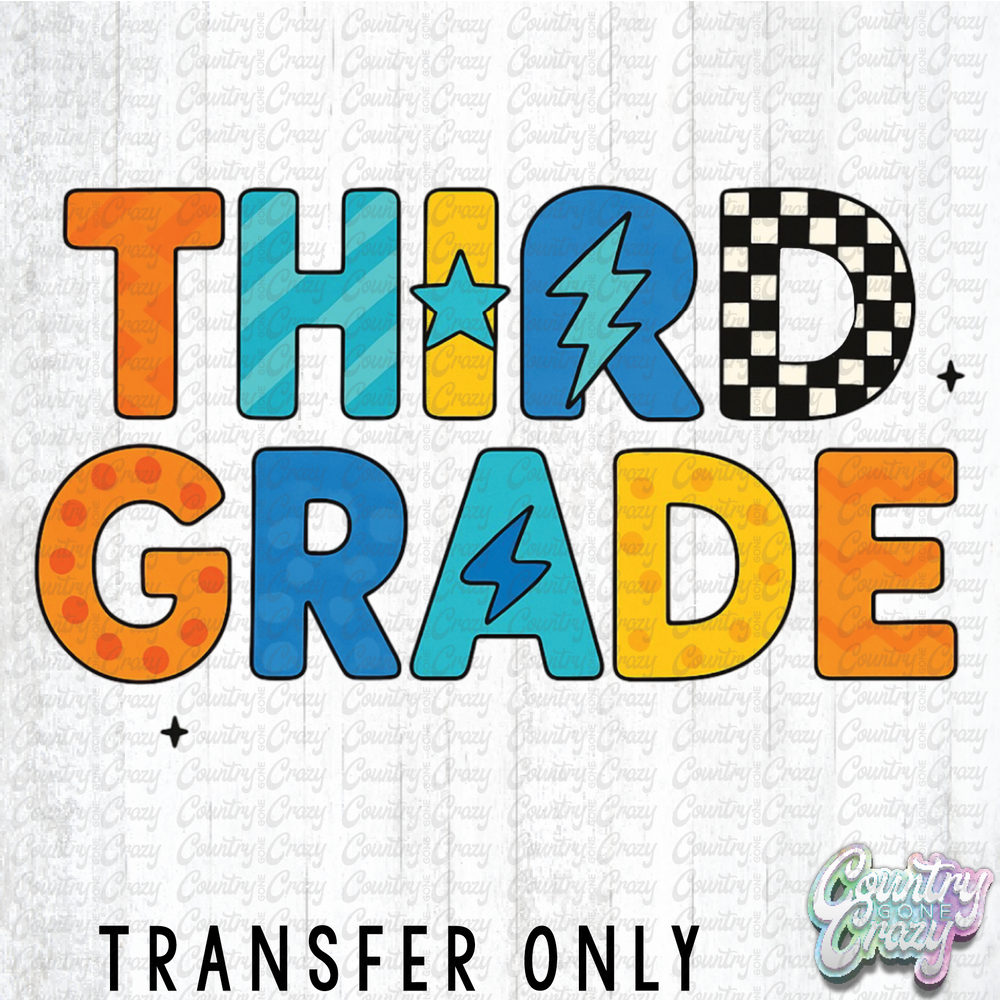 HT4470 • RETRO THIRD GRADE-Country Gone Crazy-Country Gone Crazy