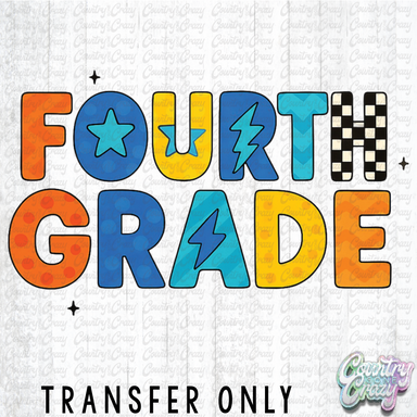 HT4471 • RETRO FOURTH GRADE-Country Gone Crazy-Country Gone Crazy