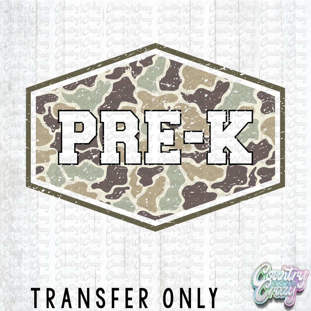 HT4479 • DUCK CAMO PRE K-Country Gone Crazy-Country Gone Crazy