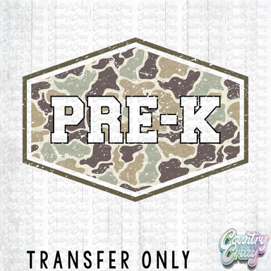 HT4479 • DUCK CAMO PRE K-Country Gone Crazy-Country Gone Crazy