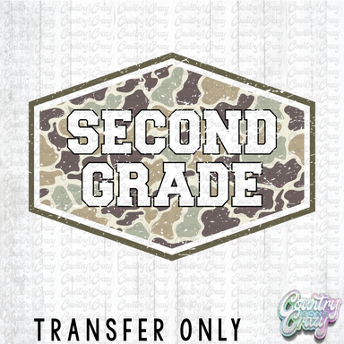 HT4482 • DUCK CAMO SECOND GRADE-Country Gone Crazy-Country Gone Crazy