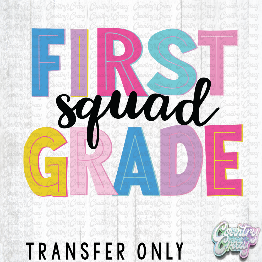 HT4501 • STRIPEY FIRST GRADE-Country Gone Crazy-Country Gone Crazy